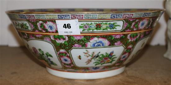 A Chinese famille rose large bowl
